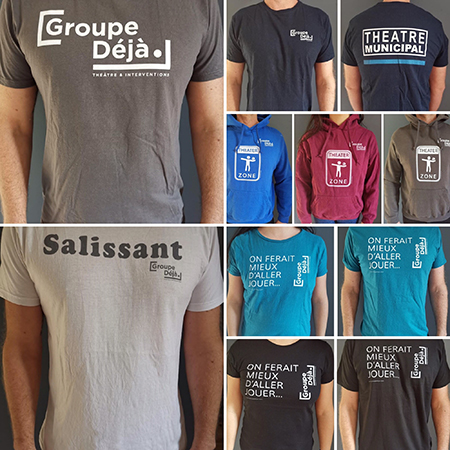 Des fringues Groupe Déjà pour nous soutenir