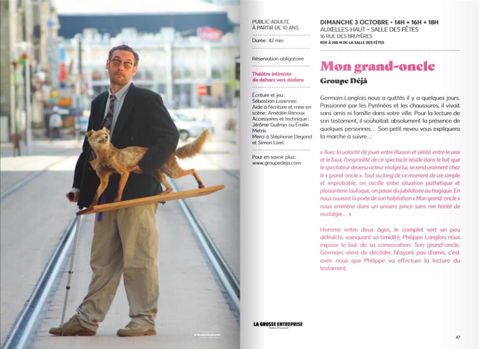 Mon grand oncle – 14 ans de tournée !