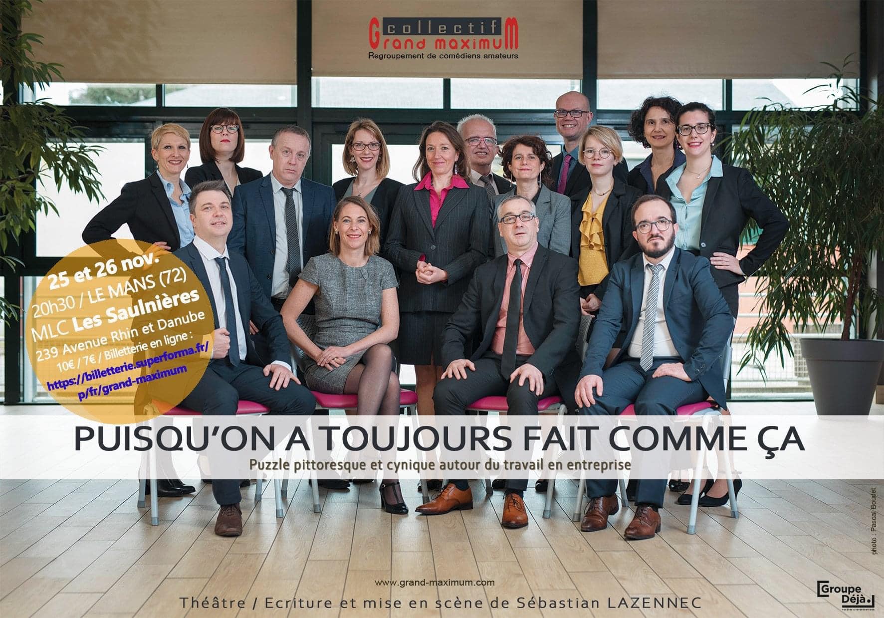 Ouverture de la billetterie pour Grand maximum aux Saulnières (72)