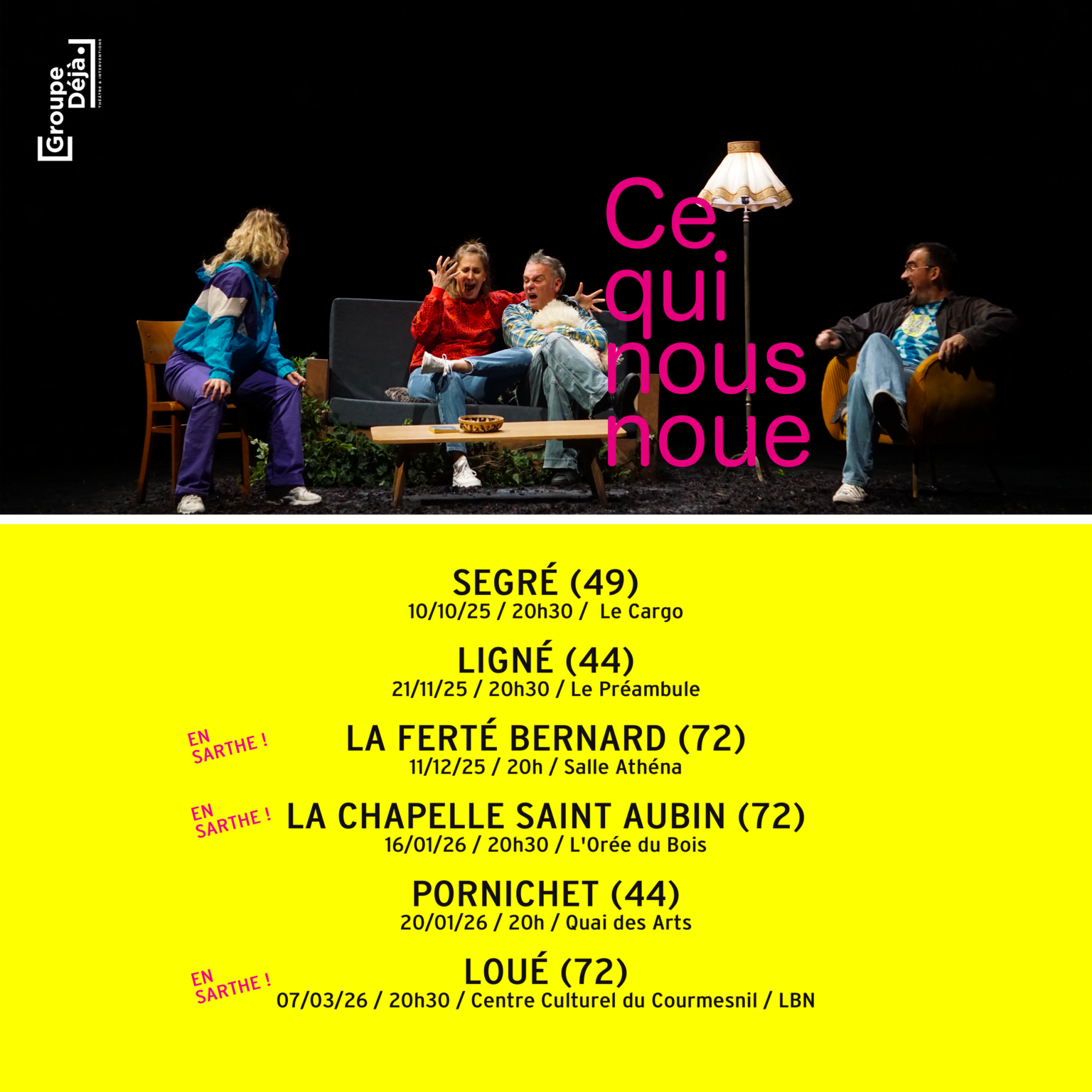 « Ce qui nous noue » en tournée